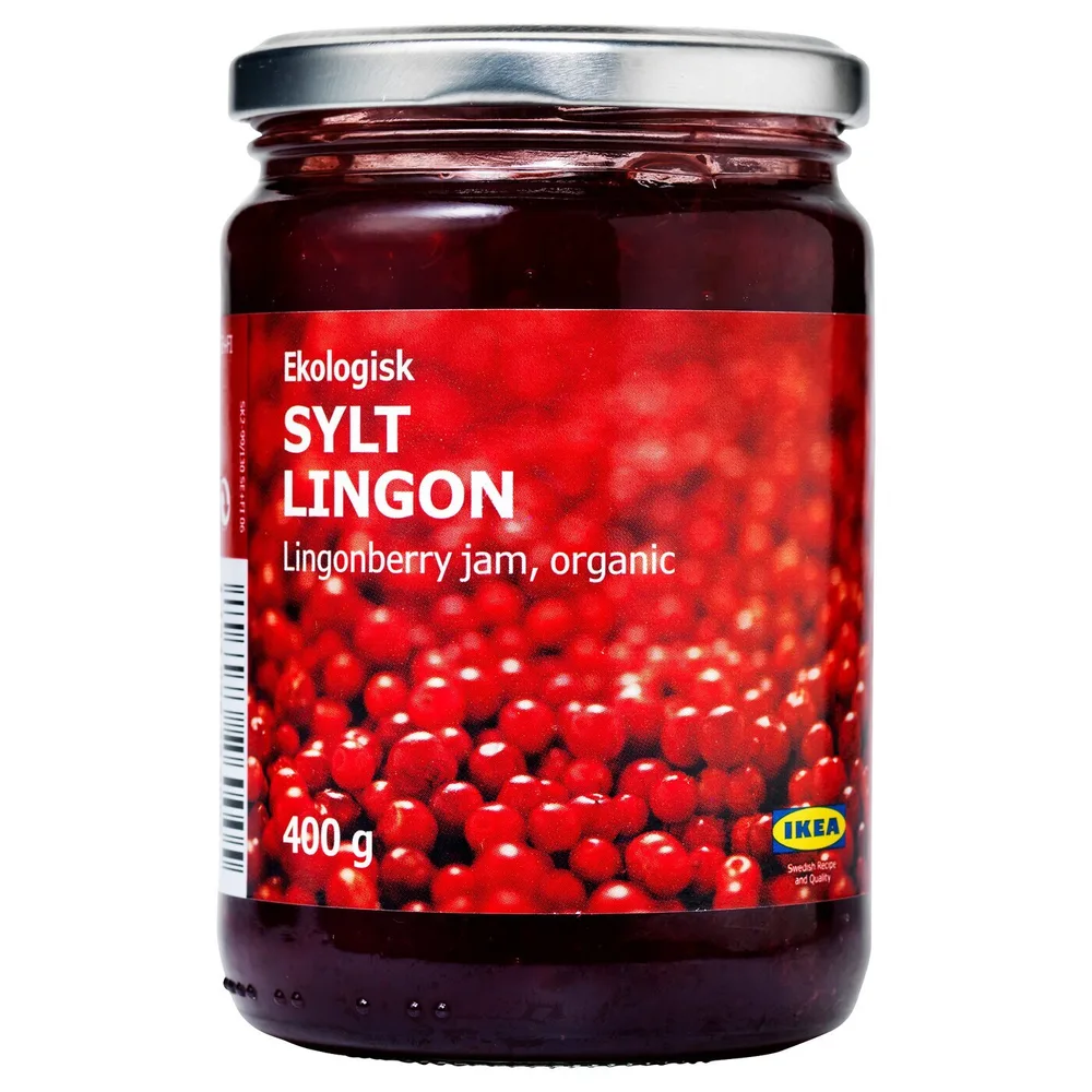 SYLT LINGON Черничный джем, органический, 400 г
