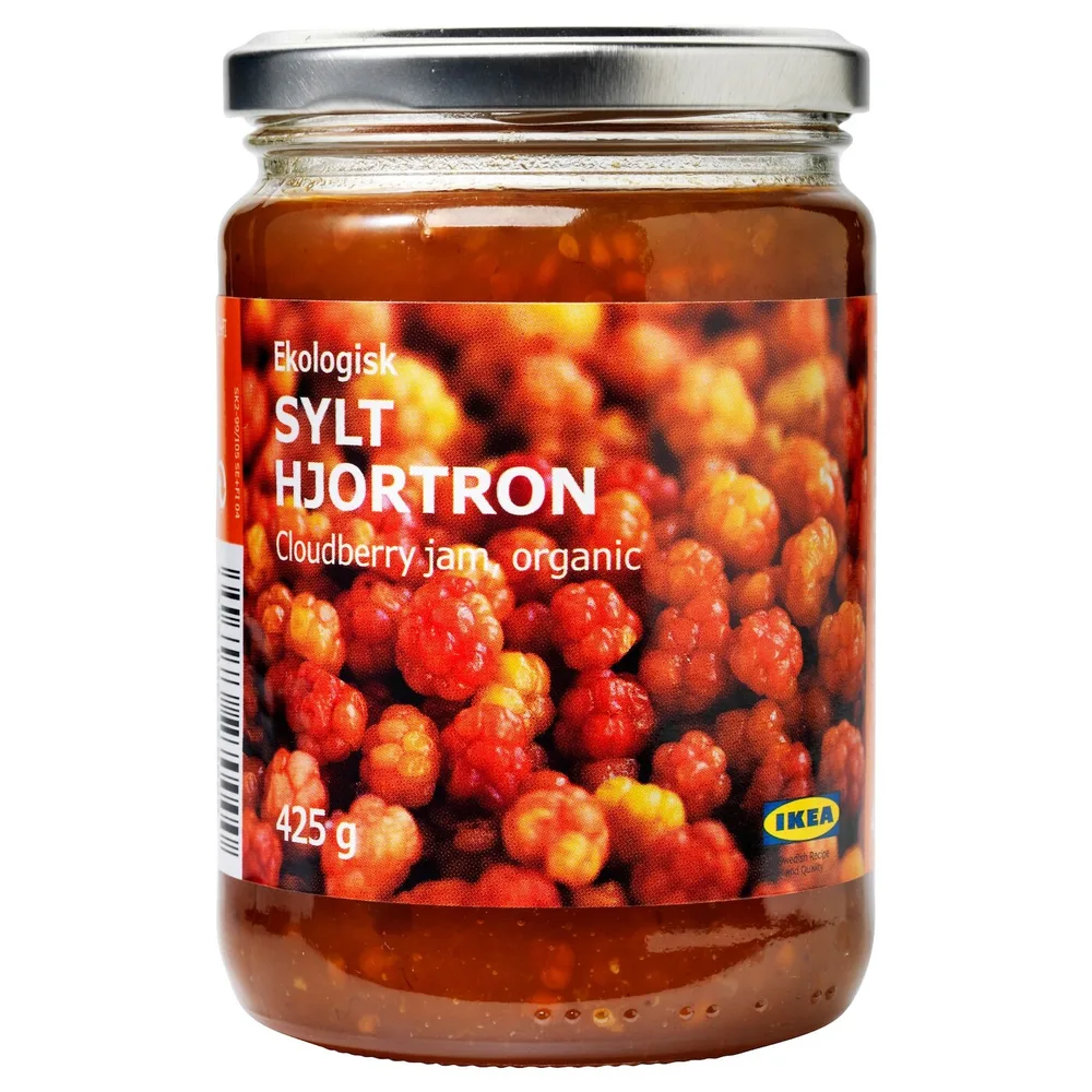 SYLT HJORTRON Варенье из морошки, органическое, 425 г