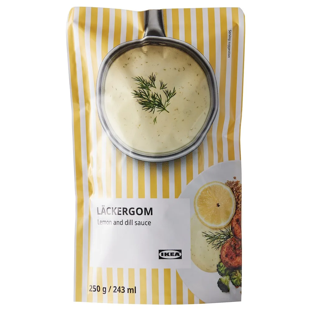 LÄCKERGOM Укропно-лимонный соус, 250 г