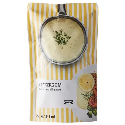 LÄCKERGOM Укропно-лимонный соус, 250 г