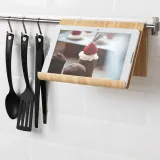 IKEA VIVALLA (ИКЕА ВИВАЛЛА) — Подставка для планшета, бамбуковый шпон, 26x17 см — фото 3