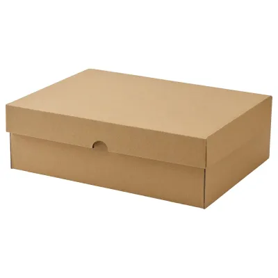 IKEA VATTENTRÅG (ИКЕА ВАТТЕНТРОГ) — Коробка с крышкой, 32x23x10 см
