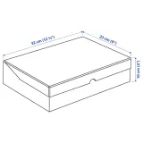 IKEA VATTENTRÅG (ИКЕА ВАТТЕНТРОГ) — Коробка с крышкой, 32x23x10 см — фото 5