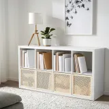 IKEA VÄLTNING (ИКЕА ВЭЛТНИНГ) — Контейнер, натуральный, 33x33x31 см — фото 2