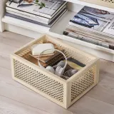 IKEA VÄLTNING (ИКЕА ВЭЛТНИНГ) — Контейнер, натуральный, 25x35x15 см — фото 3