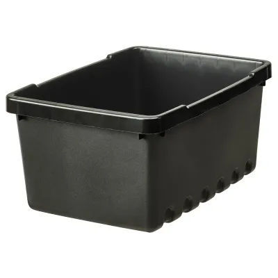 IKEA UPPSNOFSAD (ИКЕА УППСНОФСАД) — Контейнер, черный, 25x17x12 см/3,5 л