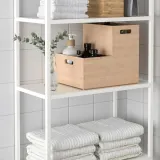 IKEA UPPDATERA (ИКЕА УППДАТЕРА) — Контейнер, светлый бамбук, 24x32x15 см — фото 3