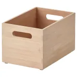 IKEA UPPDATERA (ИКЕА УППДАТЕРА) — Контейнер, светлый бамбук, 16x24x15 см — фото 1