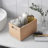 IKEA UPPDATERA (ИКЕА УППДАТЕРА) — Контейнер, светлый бамбук, 16x24x15 см — фото 3