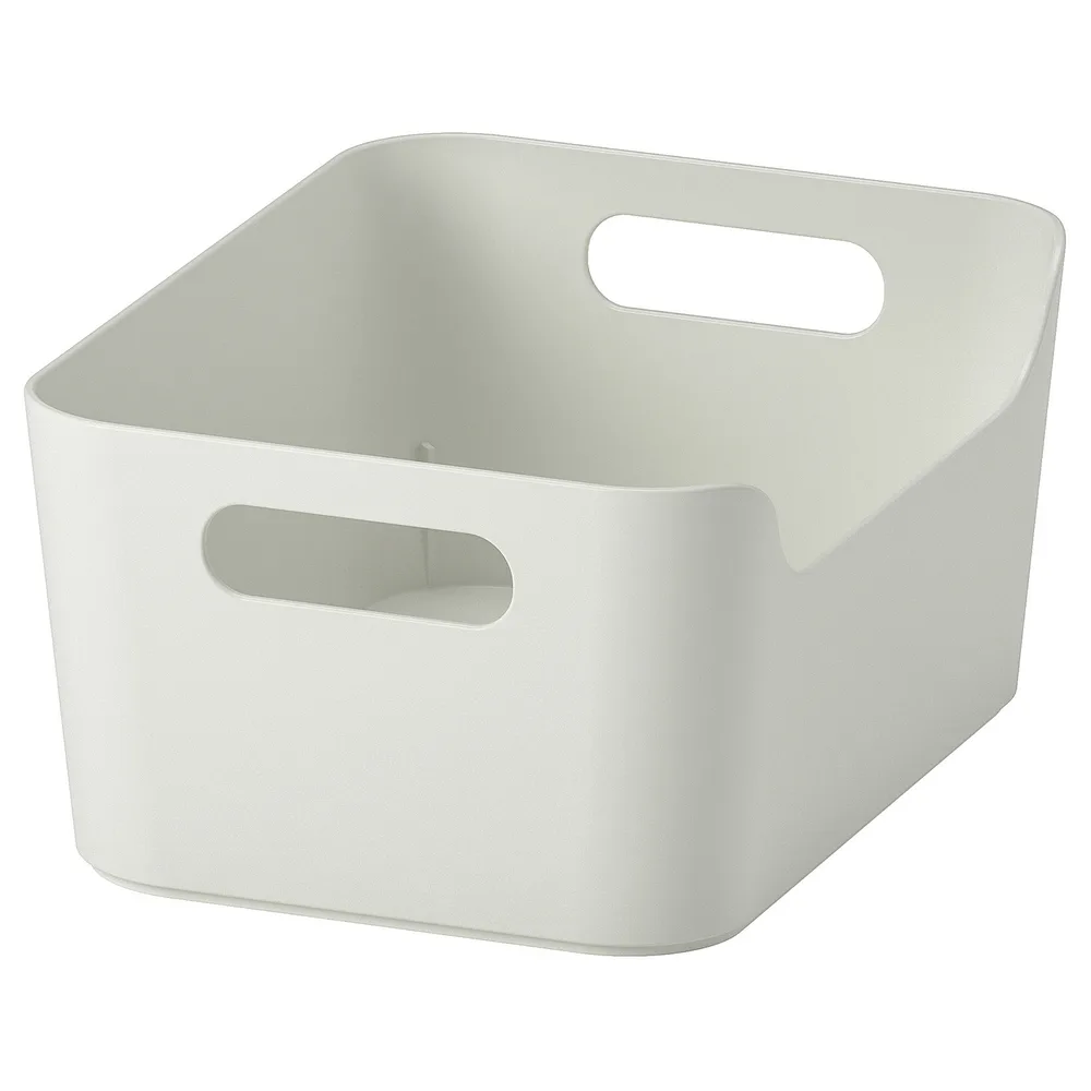 IKEA UPPDATERA (ИКЕА УППДАТЕРА) — Контейнер, белый, 24x17 см