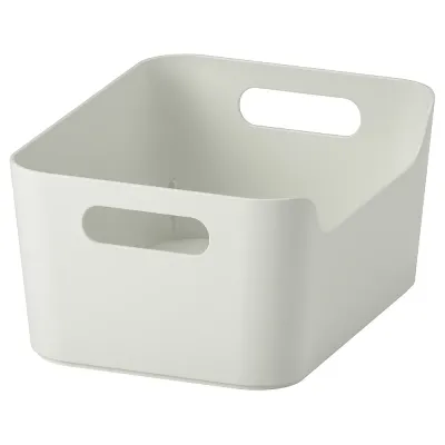 IKEA UPPDATERA (ИКЕА УППДАТЕРА) — Контейнер, белый, 24x17 см