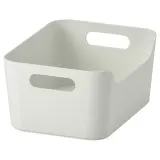 IKEA UPPDATERA (ИКЕА УППДАТЕРА) — Контейнер, белый, 24x17 см — фото 1