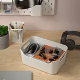 IKEA UPPDATERA (ИКЕА УППДАТЕРА) — Контейнер, белый, 24x17 см — фото 5