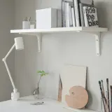 IKEA TOMTHULT (ИКЕА ТОМТХУЛТ) — Кронштейн, белый, 18x24 см — фото 3