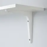 IKEA SIBBHULT (ИКЕА СИББХУЛТ) — Кронштейн, белый, 18x18 см — фото 2