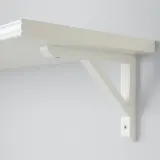 IKEA SANDSHULT (ИКЕА САНДСХУЛТ) — Кронштейн, осина, окрашенная в белый цвет, 18x22 см — фото 3
