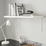 IKEA PERSHULT (ИКЕА ПЕРСХУЛТ) — Кронштейн, белый, 30x30 см — фото 4