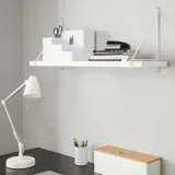IKEA PERSHULT (ИКЕА ПЕРСХУЛТ) — Кронштейн, белый, 20x30 см — фото 2