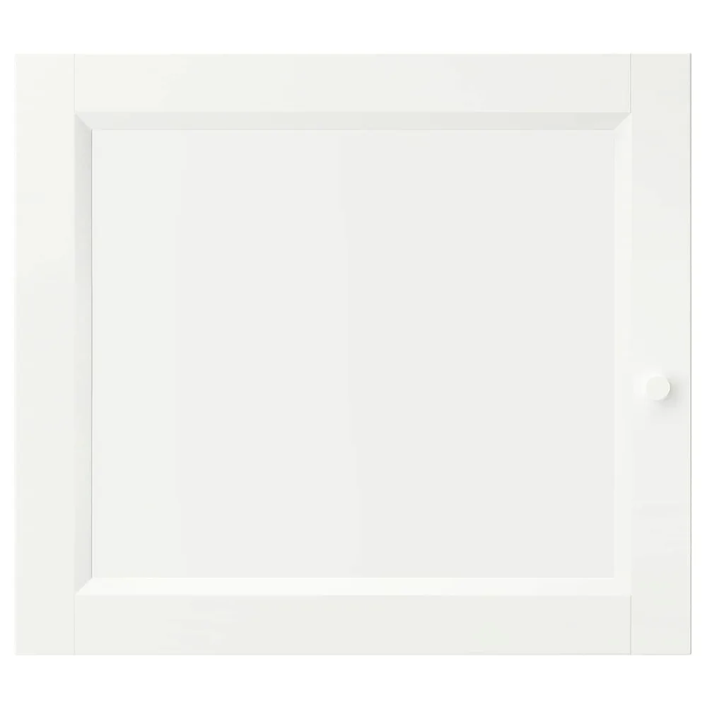 IKEA OXBERG (ИКЕА ОКСБЕРГ) — Дверь, белая, 40x35 см