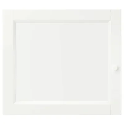 IKEA OXBERG (ИКЕА ОКСБЕРГ) — Дверь, белая, 40x35 см