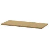 IKEA LÅDMAKARE (ИКЕА ЛОДМАКАРЕ) — Полка, имит. дуб, 76x34 см — фото 1