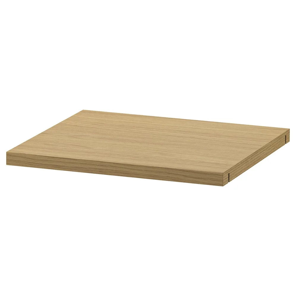 IKEA LÅDMAKARE (ИКЕА ЛОДМАКАРЕ) — Полка, имит. дуб, 36x34 см