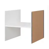 IKEA KALLAX (ИКЕА КАЛЛАКС) — Вставка с 1 полкой, белая, 33x33 см — фото 1