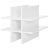 IKEA KALLAX (ИКЕА КАЛЛАКС) — Вставка для бутылки, белая, 33x33 см — фото 1