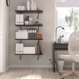 IKEA FÖRLÄGGARE (ИКЕА ФОРЛЭГГАРЕ) — Кронштейн, черный, 18x25 см — фото 4