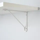 IKEA FÖRLÄGGARE (ИКЕА ФОРЛЭГГАРЕ) — Кронштейн, белый, 18x25 см — фото 3