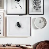 IKEA TROMMA (ИКЕА ТРОММА) — Настенные часы, белые, 25 см — фото 2