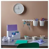 IKEA TROMMA (ИКЕА ТРОММА) — Настенные часы, белые, 25 см — фото 6
