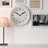 IKEA SÖNDRUM (ИКЕА СОНДРУМ) — Настенные часы, белые, 35 см — фото 2