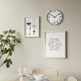 IKEA PUGG (ИКЕА ПУГГ) — Настенные часы, нержавеющая сталь, 32 см — фото 2