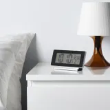 IKEA FILMIS (ИКЕА ФИЛМИС) — Часы/термометр/будильник, черные, 16,5x9 см — фото 5