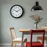 IKEA BRAVUR (ИКЕА БРАВУР) — Настенные часы, черные, 59 см — фото 2