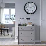 IKEA BRAVUR (ИКЕА БРАВУР) — Настенные часы, черные, 59 см — фото 3
