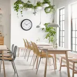 IKEA BRAVUR (ИКЕА БРАВУР) — Настенные часы, черные, 59 см — фото 5