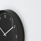 IKEA BONDIS (ИКЕА БОНДИС) — Настенные часы, черные, 38 см — фото 3