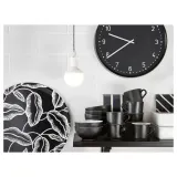 IKEA BONDIS (ИКЕА БОНДИС) — Настенные часы, черные, 38 см — фото 6