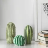 IKEA SJÄLSLIGT (ИКЕА ШЭЛСЛИГТ) — Набор украшений, 3 шт., зеленый — фото 2