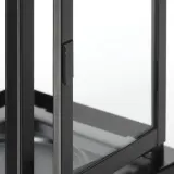 IKEA BORRBY (ИКЕА БОРРБЙ) — Фонарь, внутренний/наружный черный, 28 см — фото 4