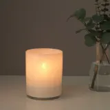 IKEA VINDSTILLA (ИКЕА ВИНДСТИЛЛА) — Подсвечник, белый, 15 см — фото 2