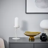 IKEA SILVERPÄRON (ИКЕА СИЛВЕРПЭРОН) — Подсвечник в виде колонны, белый, 20 см — фото 4