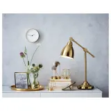 IKEA PÄRLBAND (ИКЕА ПЭРЛБАНД) — Подставка для чайных ламп золотого цвета, 10 см — фото 4