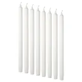 IKEA JUBLA (ИКЕА ЙУБЛА) — Свеча без ароматизатора, белая, 35 см — фото 1