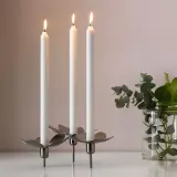 IKEA JUBLA (ИКЕА ЙУБЛА) — Свеча без ароматизатора, белая, 35 см — фото 2
