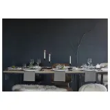 IKEA JUBLA (ИКЕА ЙУБЛА) — Свеча без аромата для канделябра, белая, 19 см — фото 4