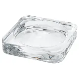 IKEA GLASIG (ИКЕА ГЛАСИГ) — Подсвечник, прозрачное стекло, 10x10 см — фото 1