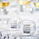 IKEA FRÖJDA (ИКЕА ФРОЙДА) — Подставка для чайных ламп, прозрачное стекло, 6 см — фото 5